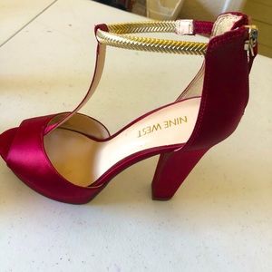 Nine West Open Toe Heels